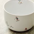 St. Jude Holiday Skiers Wonderland Oversized Mugs (Set of 4)