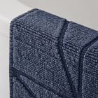 Organic Triangle Sculpted Bath Mat