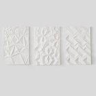 Papier-Mache Geo Panels Dimensional Wall Art