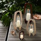 Mid-Century Wood Lanterns