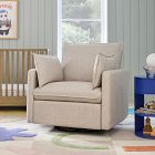 Paxton Pillow Manual &amp; Power Swivel Glider Recliner
