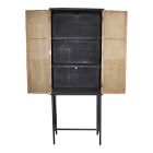 Tall Woven Cabinet