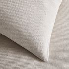 European Flax Linen Mini Waffle Duvet Cover &amp; Shams