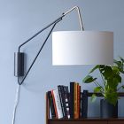 Overarching Mid-Century Plug-In Sconce (22")