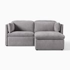 Shelter Motion Reclining Small Reversible 2-Piece Chaise Sectional (70")
