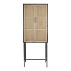 Tall Woven Cabinet