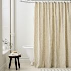 Trailing Fern Matelasse Shower Curtain