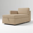 Open Box: Harris Left-Arm Storage Chaise - Twill Camel
