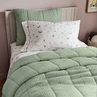 Jersey Linear Cloud Comforter &amp; Shams