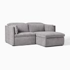 Shelter Motion Reclining Small Reversible 2-Piece Chaise Sectional (70")