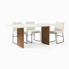 Anton Marble Dining Table (72") - Wood Legs