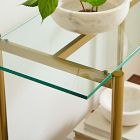 Mid-Century Art Display Entry Console (34")