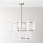 Rosalind Textured Glass Round Chandelier