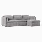 Shelter Motion Reclining 3-Piece Reversible Chaise Sectional (102")