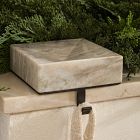 Faceted Stone Stocking Holders