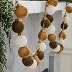 Flocked Mini Garland