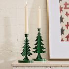 Metal Tree Silhouette Taper Holders