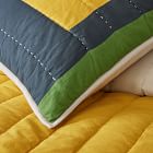 Airy Cotton Voile Geo Quilt &amp; Shams