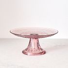 Jupiter Beaded Glass Cake Stand