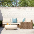 Westport Wicker Slim Profile Outdoor 3-Piece L-Shaped Sectional (97")