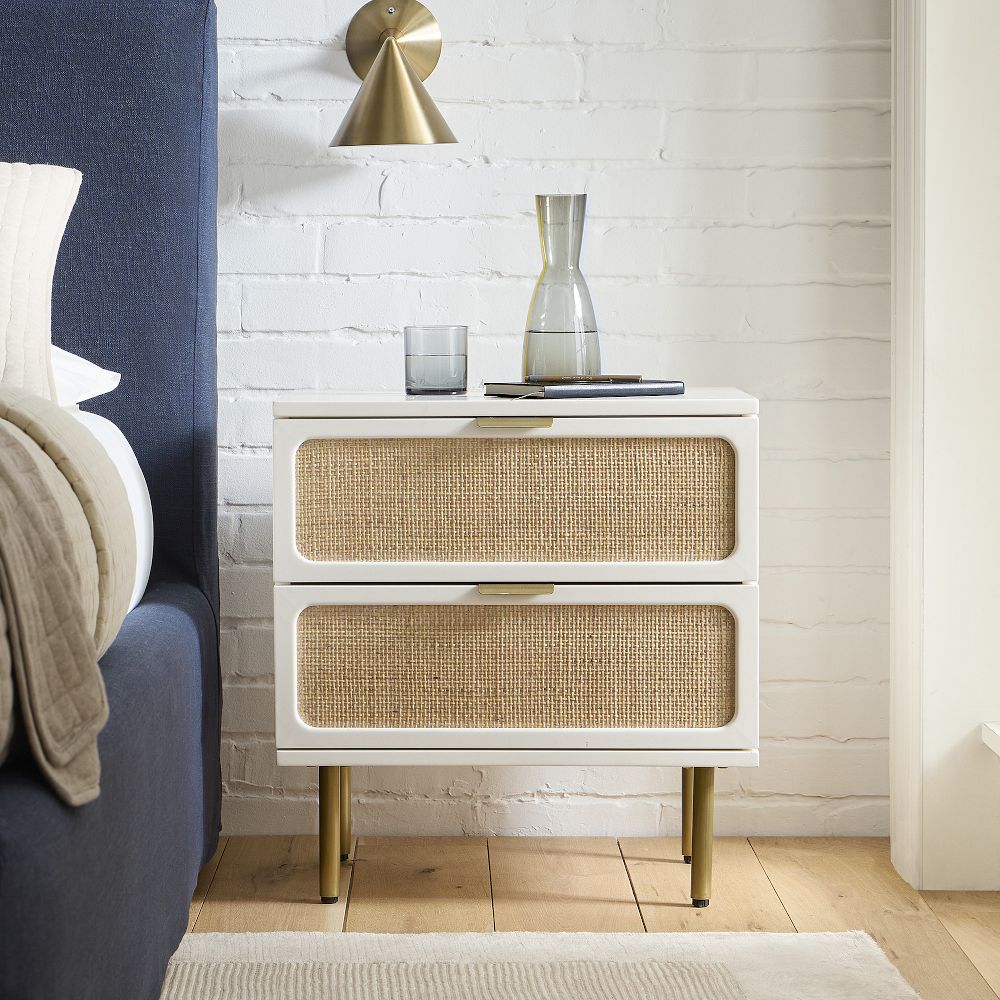 Ida Woven Nightstand (23") by West Elm