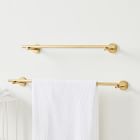 Modern Overhang Bathroom Hardware - Antique Brass
