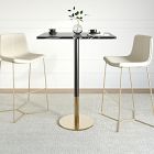 Orbit Bar Table - Faux Marble - Rectangle