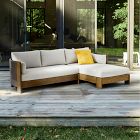 Porto Outdoor 2-Piece Chaise Sectional (105")