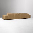 Quinten Leather 4-Piece U-Shaped Chaise Sectional (164")