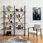 Wrapped-Arm Upholstered Dining Chair 