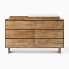 Anton 6-Drawer Wide Dresser with Removable Topper (62")