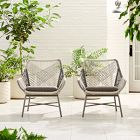 Huron Outdoor Lounge Chair &amp; Ottoman Set