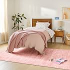 Mid-Century Heathered Basketweave Kids Rug