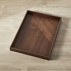 Modern Marquetry Wood Trays - Walnut