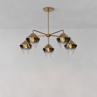 Sculptural 5-Light Geo Chandelier