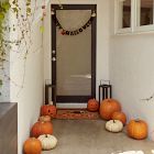 Ed Emberley Pumpkins &amp; Cat Doormat