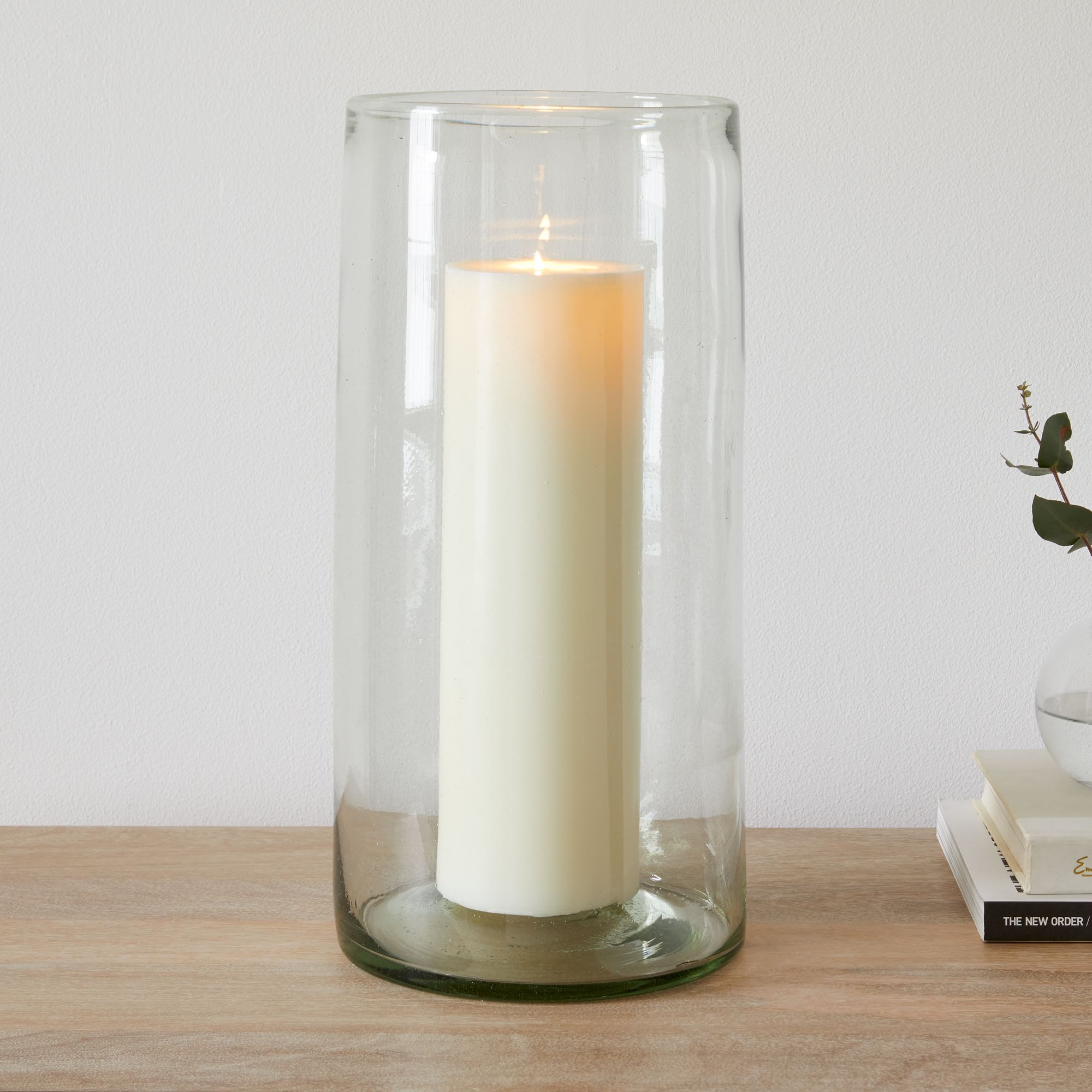 Pure Recycled Glass Candleholders