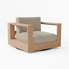 Telluride Swivel Chair Cushion Cover, Cast, Ash