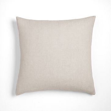 European Flax Linen Mini Waffle Euro Shams