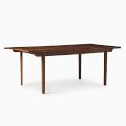 Open Box: Keira Solid Wood Extendable Dining Table (60"– 80") - Cool Walnut