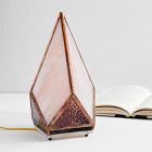 Friend of All Small Tabletop Greta Lamp - Rose Quartz