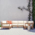 Playa Outdoor 6-Piece U-Shaped Sectional (126")