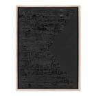 Triangle Right in Caviar Framed Wall Art by The Holly Collective