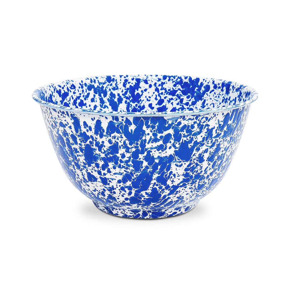 Crow Canyon Marble Splatter Enamel Serveware Collection
