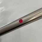 Open Box: Modern Overhang Double Glass Bathroom Shelf