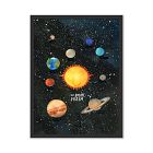 Solar System Framed Wall Art by Jess Engle