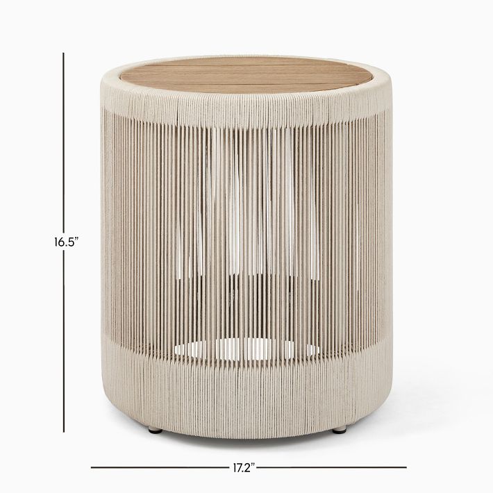 Porto Outdoor Round Side Table (17