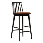 Open Box: Windsor Counter Stool Cushion Only - Vegan Leather Saddle Nut