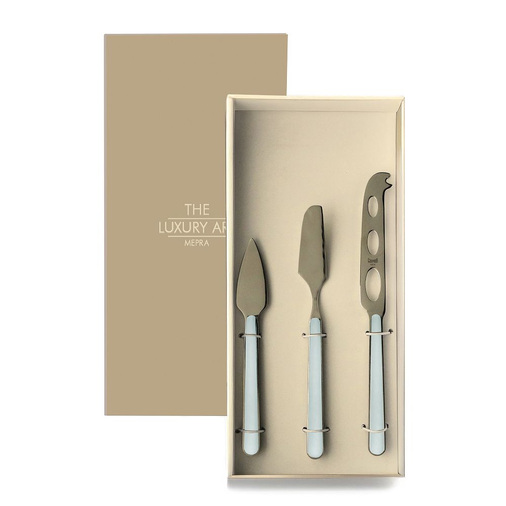 Fantasia Cheese Knives - Light Blue