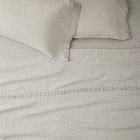 European Flax Linen Ruffle Sheet Set